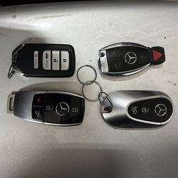 Key fobs Mercedes Honda
