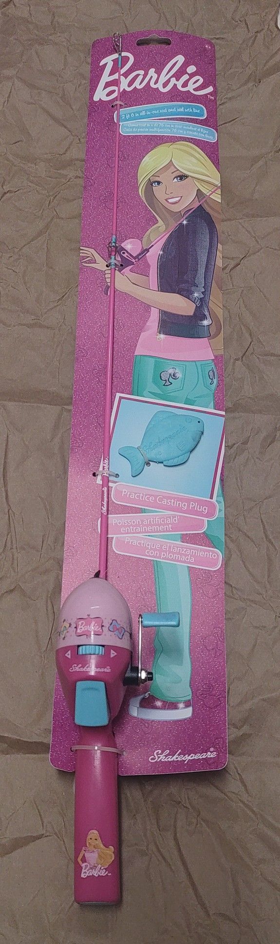 Barbie Fishing Pole, Brand NEW!