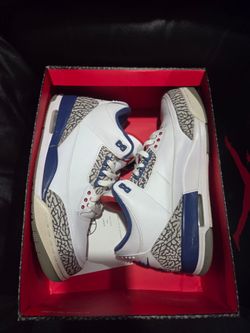 Size 11.5 Jordan 3 True Blue 2016