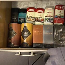 Colognes lotions deodorant bodywash