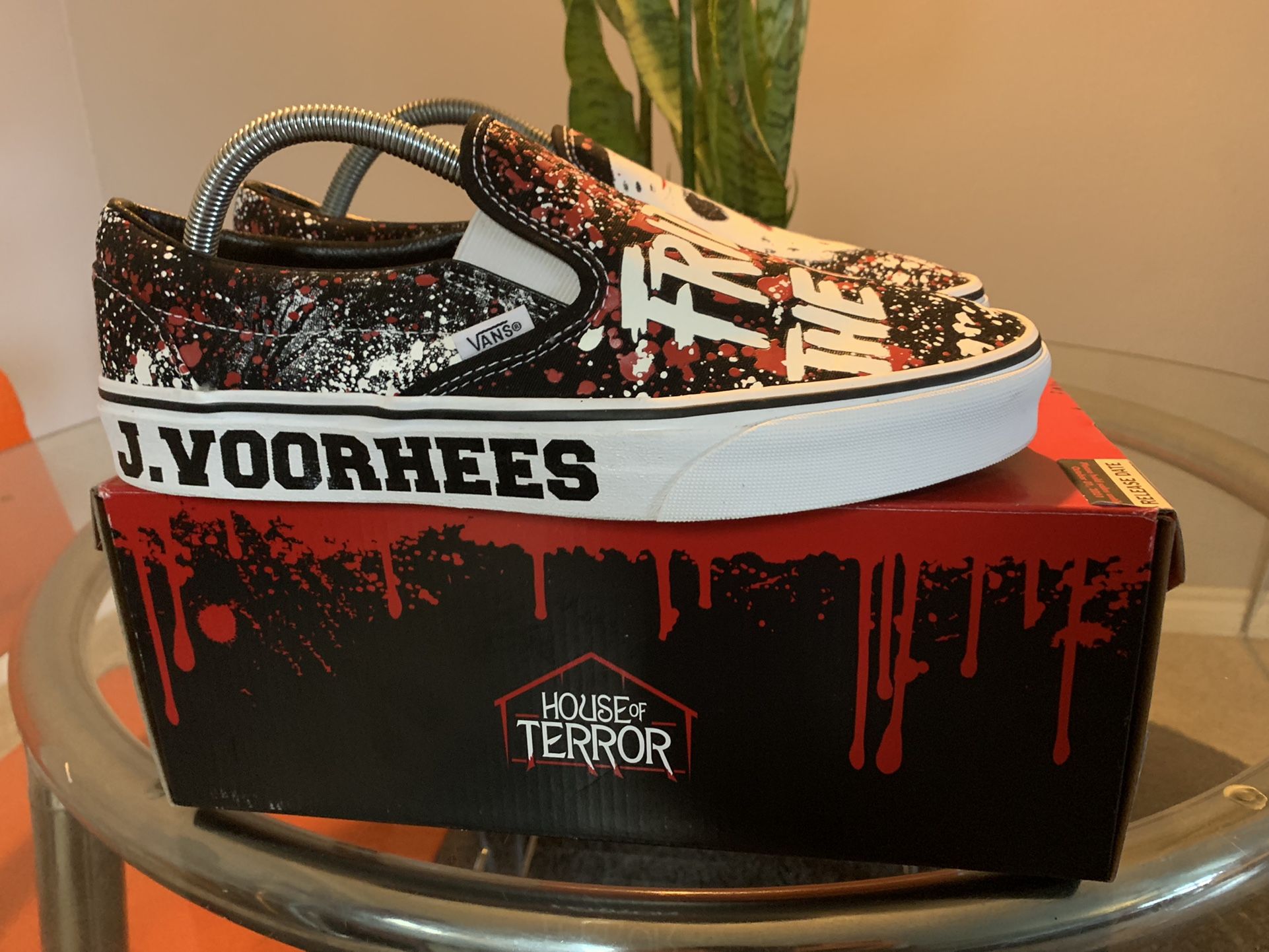 Vans Jason Friday The 13th Halloween Size 9 Supreme Palace