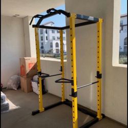 new squat rack with attachment