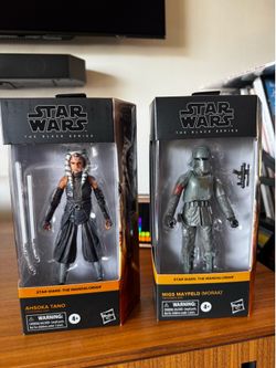 Star Wars Black Series Ahsoka Tano & Migs Mayfeld "The Mandalorian" Bundle - NIB