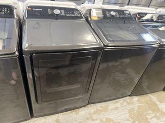 Samsung Washer 5.0 Cu Ft And Dryer Gas 7.5 Cu Ft 