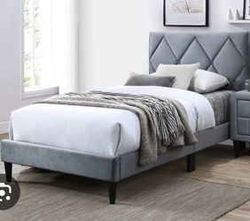 Twin bed frame includes Mattress $319