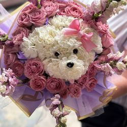 🌸🐶carnation Puppy🌸🎀