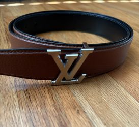 Luis Vuitton Belt Silver