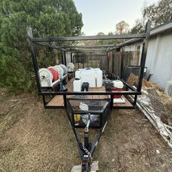 Pressure Washing Trailer