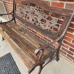 Park Garden Bench - Lawn Garden Furniture Decor - 50" X 21"