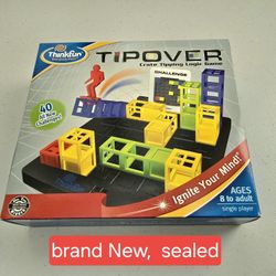 ThinkFun Tipover Logic Board Game