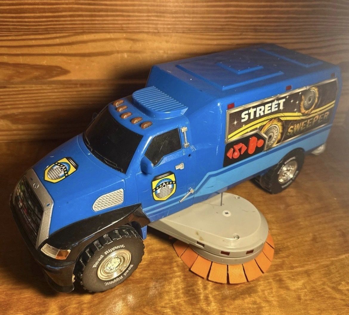 Toy State Road Rippers City Service Fleet Sweeper