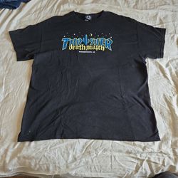 T-shirt.   Thrasher Death Match