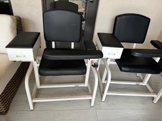 Medical Phlebotomy Blood Draw Chair – Set of 2