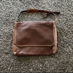 Henry Beguelin Leather Messenger Bag