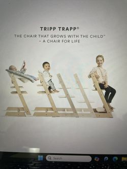 High Chair Tripp Trapp Stokke Baby High Chair With Tray And Bundle