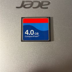 Compact Flash Card 4 Gigabytes