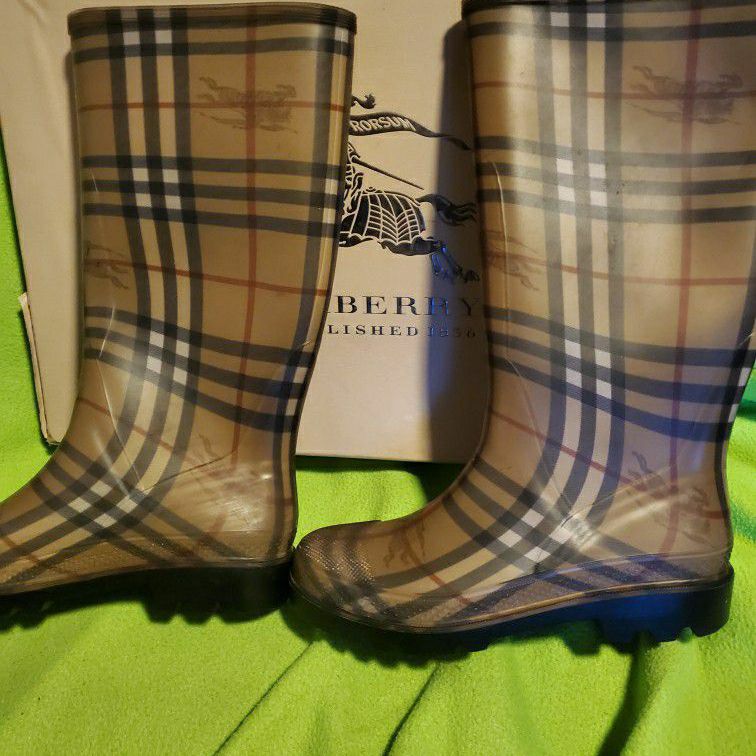 Burberry Rain Boots