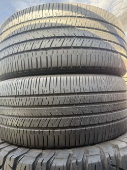 2 used tires 255/45r20 Goodyear 🤑free installation and balance ‼️👌