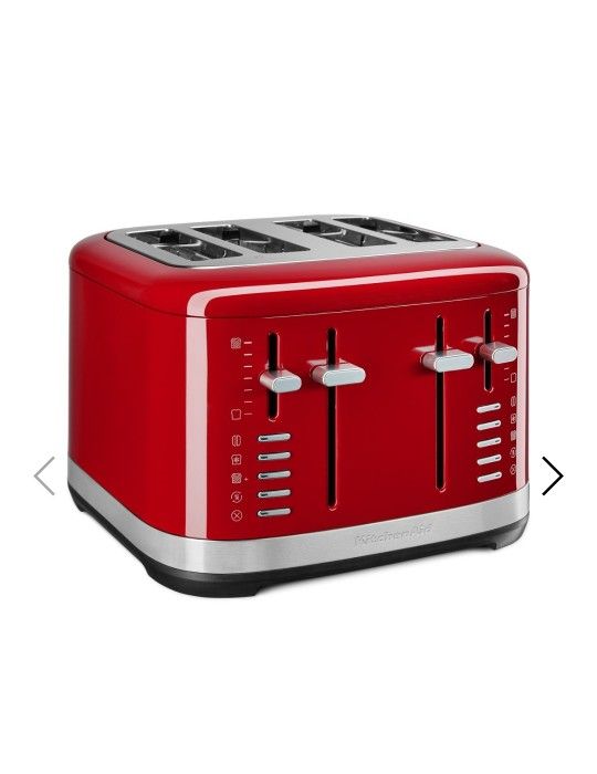 KitchenAid 4 Slice Toaster - Empire Red