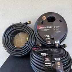 WATERWORKS 5/8 in. x 100 ft. Heavy Duty Contractor Water Hose