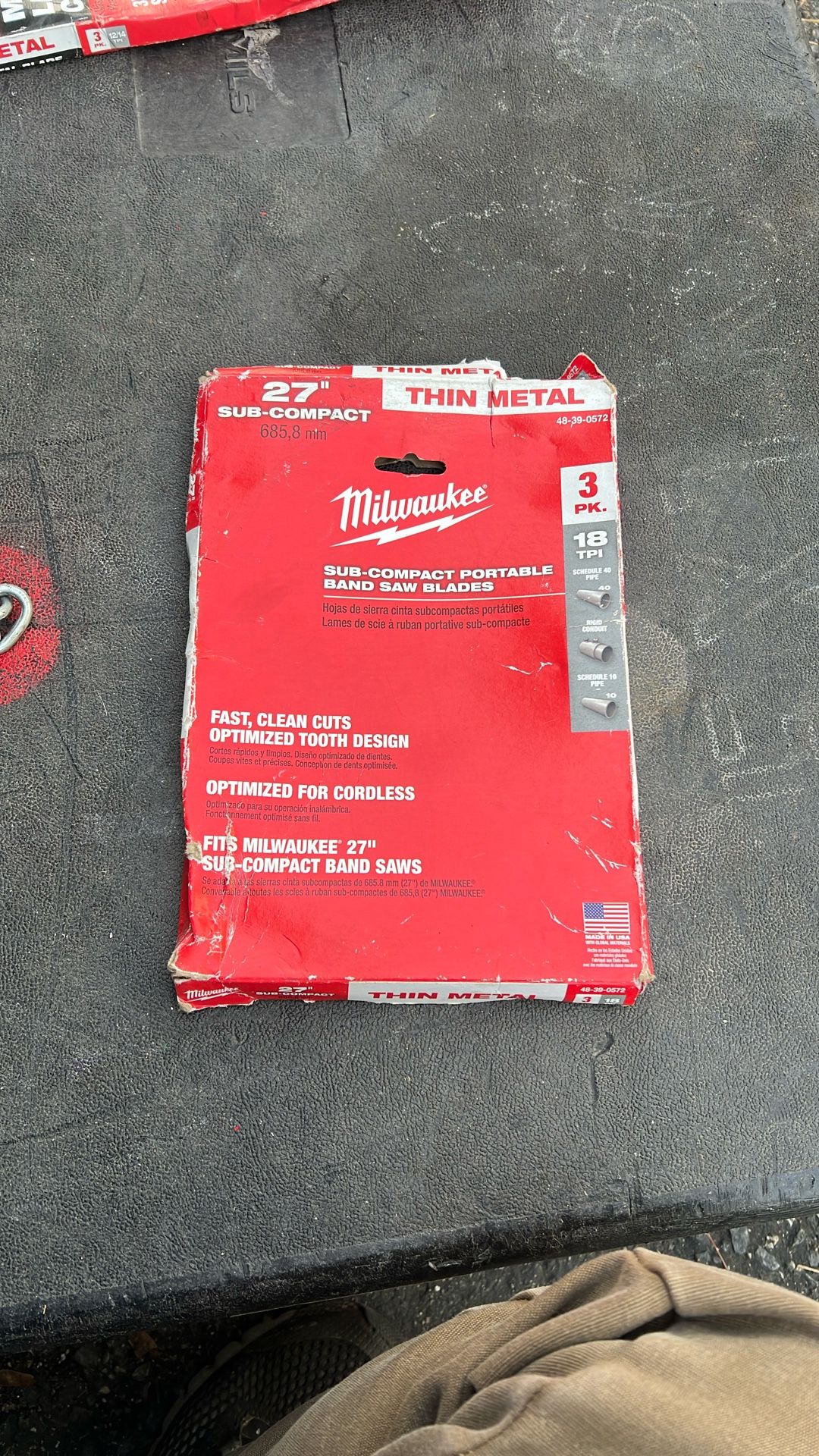 27” Sub-compact Thin Metal 3 Pack Pk 