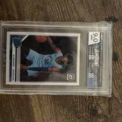 Ja Morant 9.0 Rated Roomie Card