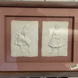 Ballerina Framed 3D Print