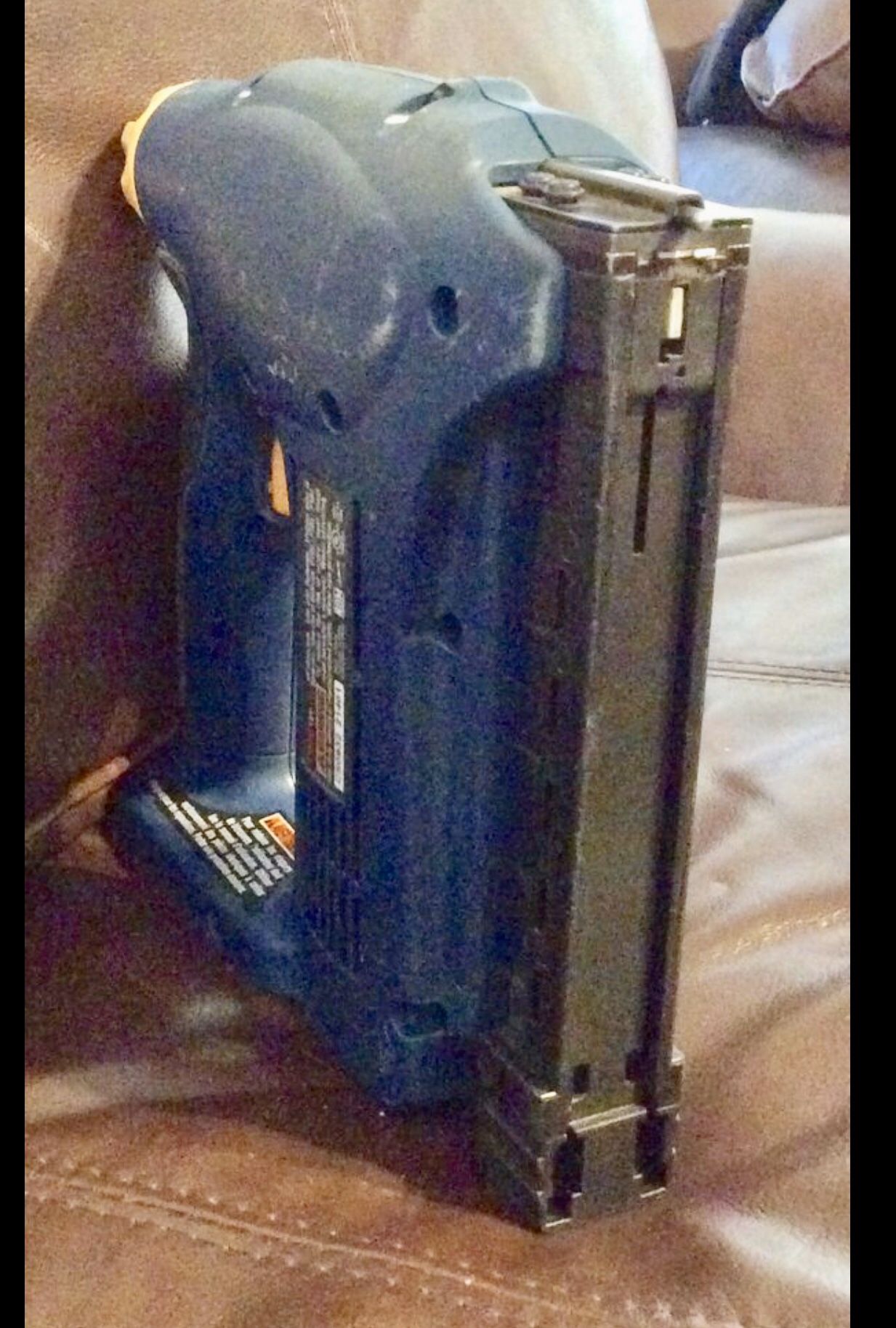 Used Ryobi P300 18 Volt Cordless Nailer/Stapler for sale, 40 OBO for