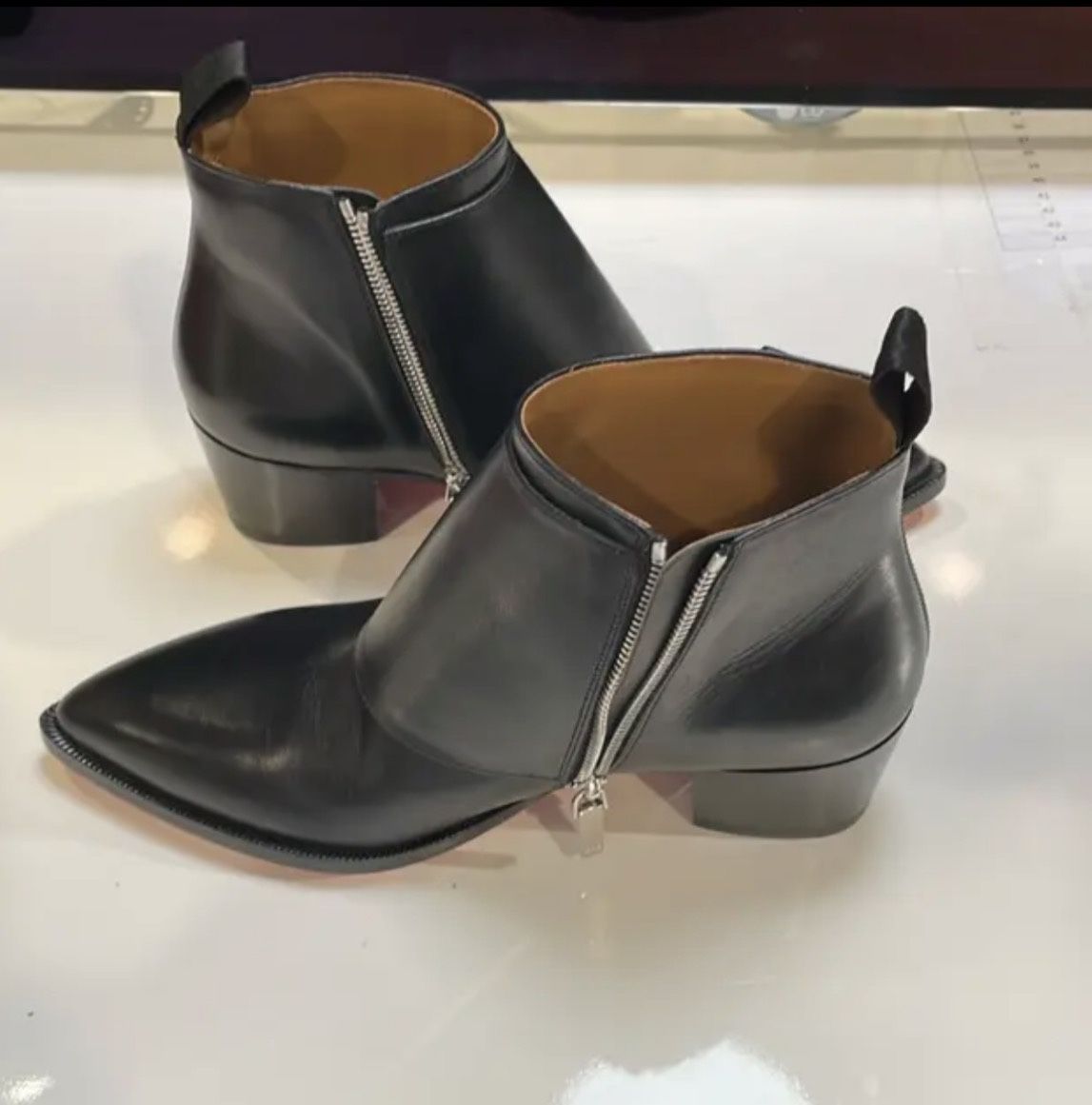 CHRISTIAN LOUBOUTIN Will Triple-monk Strap Red Sole Boots In Black