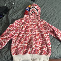 Pink Bape Hoodie 