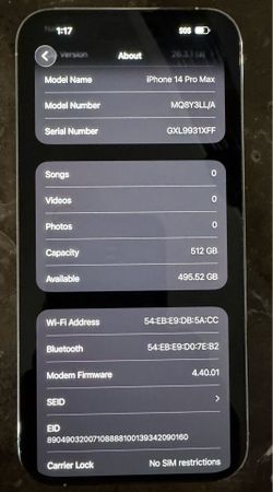 iPhone 14 Pro Max