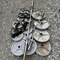 Weights 530 Lbs Plus Bars
