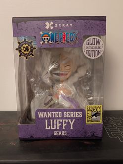 Mighty Jaxx Wanted Series Luffy SDCC Glow In The Dark Exclusive One Piece