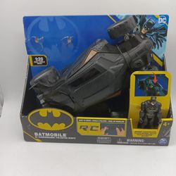 New Spin Master DC Batmobile RC Remote Control Toy Vehicle Car. Complete.  Read 