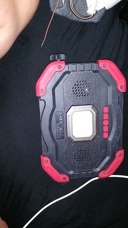 Really bright super tough USB port to charge Bluetooth speaker / bright as light