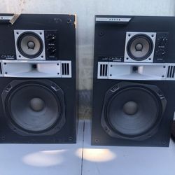 Pioneer CS-722A vitnage home floor speakers Used – Fair $249.99