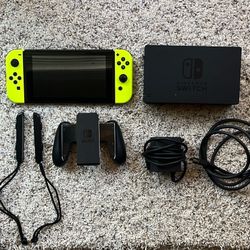 Nintendo Switch Console And Accessories 
