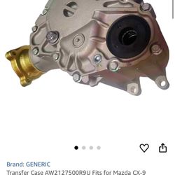 Transfer Case Assembly for 2007-2015 Mazda CX-9 AWD AW(contact info removed)R9U AW21-27-500R-9U
