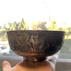 19th Century Rajasthan Ancient Indian Antique Brass Bowl