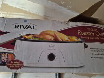 Rival 18 quart roaster oven