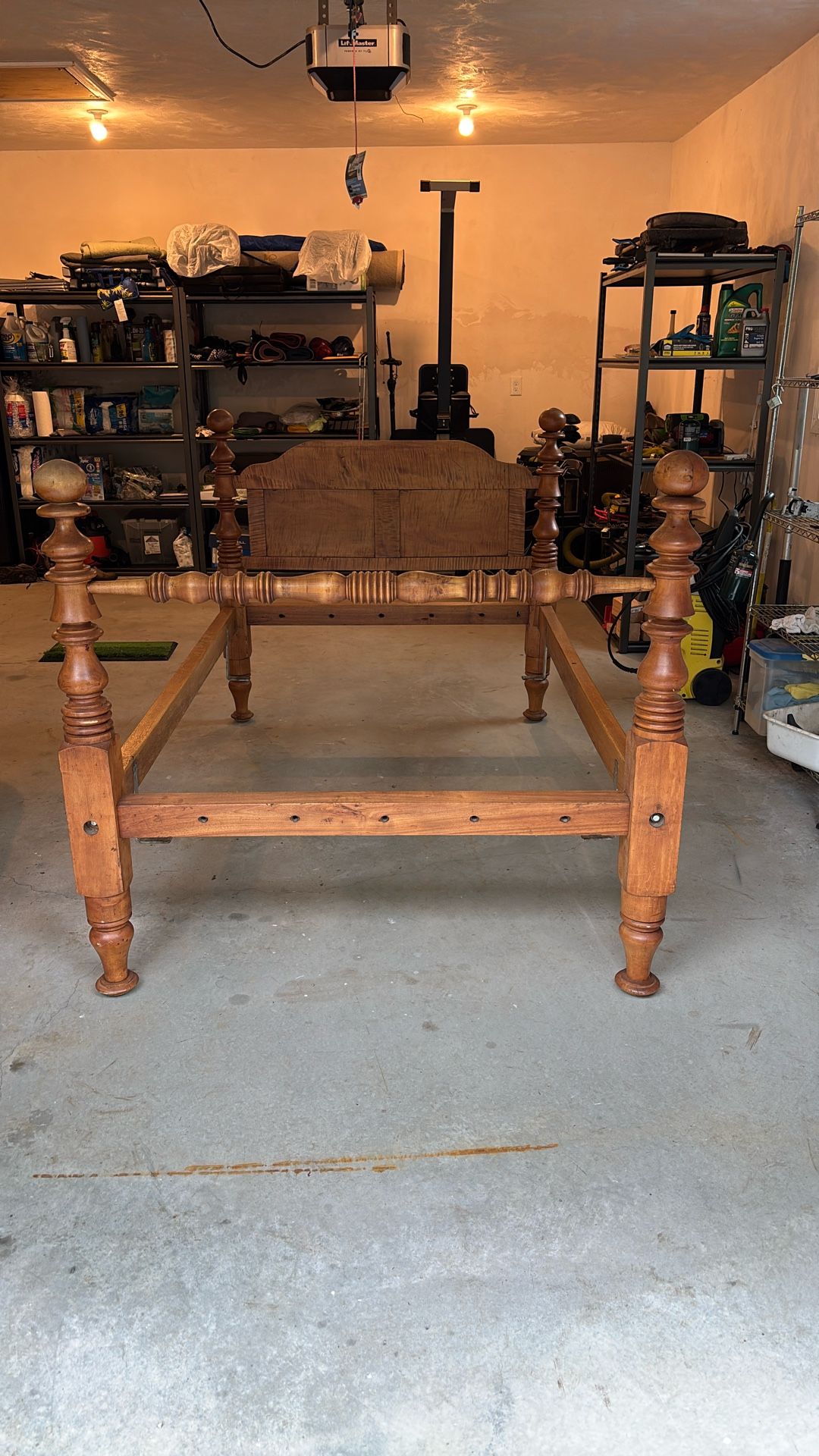 100 Year Old 3/4 Size Cannonball Bed