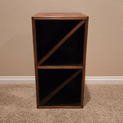4 Shelf Wine Rack Wood Brown Mountable