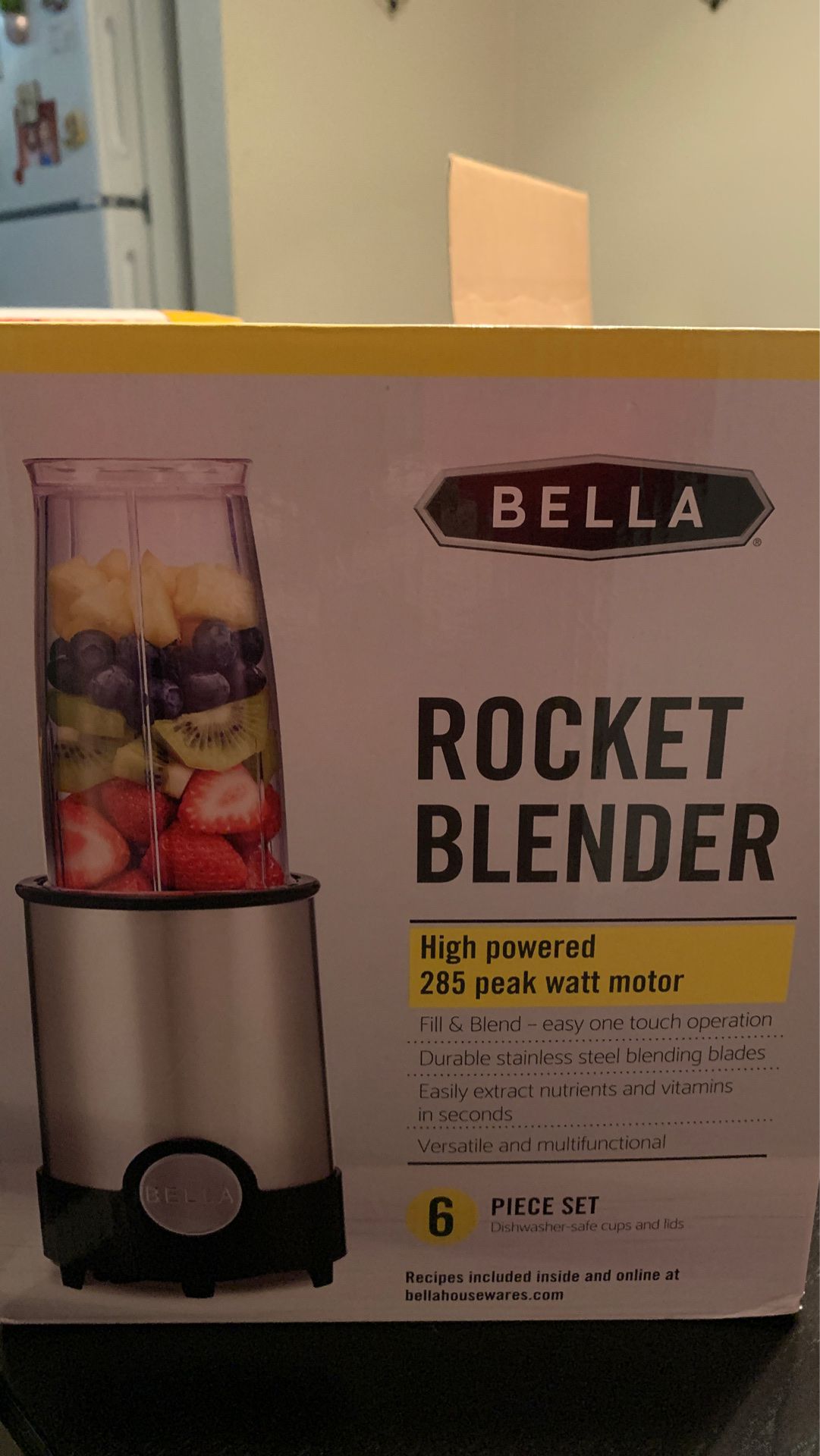 Brand new Bella rocket blender