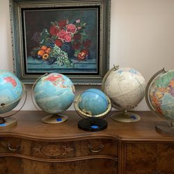 Vintage Globes
