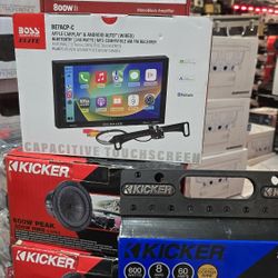 Boss AppleCarPlay AndroidAuto Stereo Receiver Bluetooth