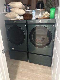 Samsung Smart hub lavadora y secadora
