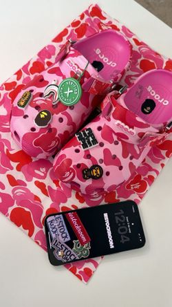 Bape X Croc  Clogs
