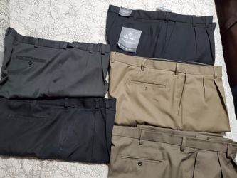 Big men slacks Van Heusen and Haggar brands