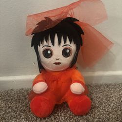 Beetlejuice Movie Character Lydia Small Plushie Doll