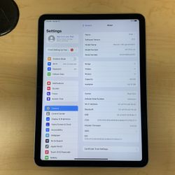 Apple iPad Air 4th Generation Silver 64GB 11’’ - Version 15.5 Unlocked Tablet Hand Held + Cellular